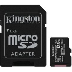 128GB microSDXC Kingston Canvas Select Plus A1 CL10 100MB/s + adapter