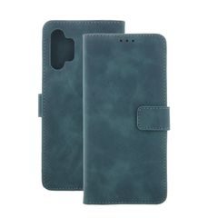 Smart Velvet case for iPhone 16e dark green