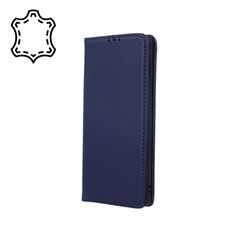 Luxusní kožené pouzdro Xiaomi Redmi Note 12 4G Navy