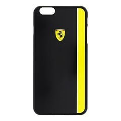 FEBKSHCP6LBKY Ferrari Scuderia Hard Case Black/Yellow pro iPhone 6/6S Plus