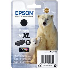 Epson Singlepack Black 26XL Claria Premium Ink