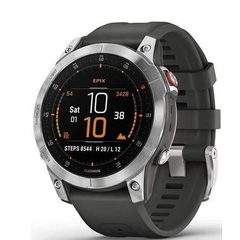 Garmin Epix Glass Silver/Gray Band