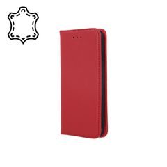 Luxusní kožené pouzdro iPhone 14 6,1" Red