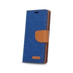 Pouzdro Canvas Huawei P8 dark blue