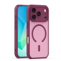 Mag Matt case for iPhone 17 Pro Max 6,9'' maroon