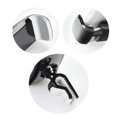 Car holder to air vent black-white 360 SILK