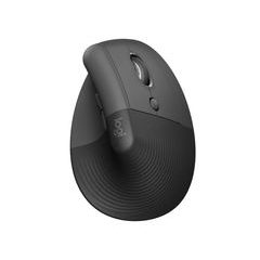 Logitech Lift Vertical Ergonomic Mouse - GRAPHITE / BLACK - 2.4GHZ/BT