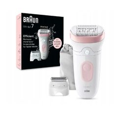 Braun Silk·épil 7 7-030, Bílý/Růžový