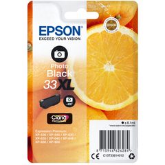 Epson Singlepack Photo Black 33XL Claria Prem. Ink