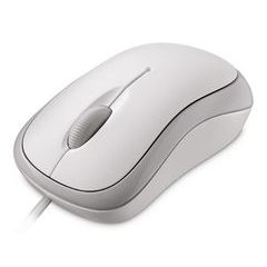 Microsoft Basic Optical Mouse Mac/Win USB, bílá