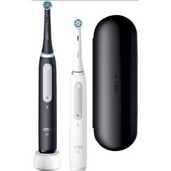 Oral-B iO Series 4 Duo Black/White - elektrický zubní kartáček (2ks)