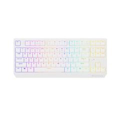 GENESIS herní klávesnice THOR 230/TKL/RGB/Outemu Red/Bezdrátová USB + Bluetooth/US layout/Bílá