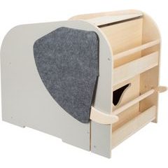 Small Foot Box na hračky se sedadlem a kolečky slon "Wildlife"