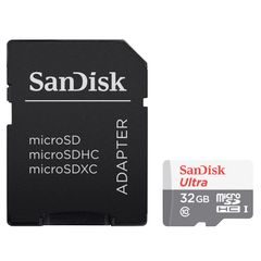 SanDisk Ultra microSDHC 32GB 80MB/s + adaptér