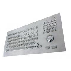 KB021 – Průmyslová nerezová klávesnice s trackballem do panelu, CZ, USB, IP65