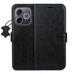 Smart Luxe leather case for Honor 600 Lite black