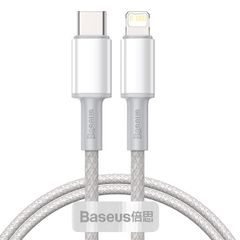 Baseus High Density PD USB-C - Lightning 1,0 m 20W white