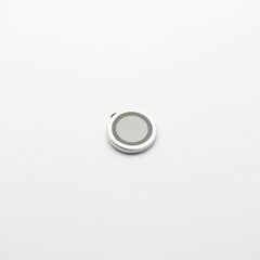Set of lens glasses for iPhone 12 Mini / iPhone 12 / iPhone 11 silver (2pcs)