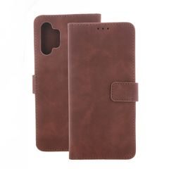 Smart Velvet case for iPhone 16e brown