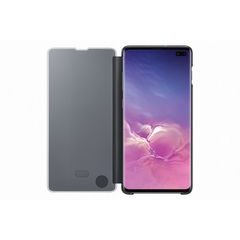 Samsung Clear View Cover S10+ Black