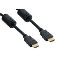 4World Kabel HDMI 1.3 19M-19M Ferryt 1.5m Black