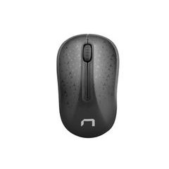 NATEC bezdrátová optická myš TOUCAN 1600 DPI, černá