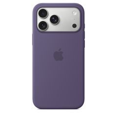 iPhone 17 Pro Max Silicone Case with MS–Purple Fog