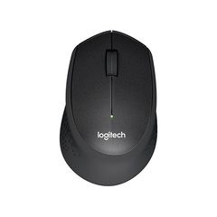 myš Logitech Wireless Mouse M330 silent plus, čern