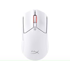 HP HyperX Pulsefire Haste 2/Herní/Optická/Pro praváky/Bezdrátová USB + Bluetooth/Bílá