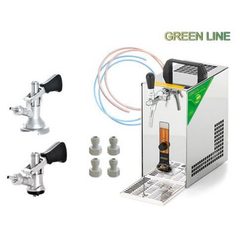 Lindr PYGMY 25/K Green Line, bajonet, plochý - výčepní zařízení