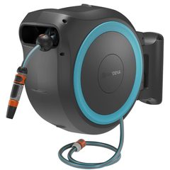 GARDENA PowerRoll XXL nástěnný box na hadici 40 m, tyrkysový
