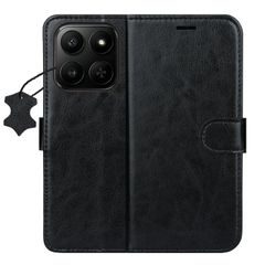 Smart Luxe leather case for Honor X7d 5G black