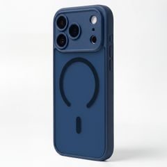 Mag Matt case for Samsung Galaxy S26 Plus dark blue camera protection