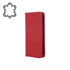 Cu-Be Luxusní kožené pouzdro Xiaomi Redmi Note 8T Red