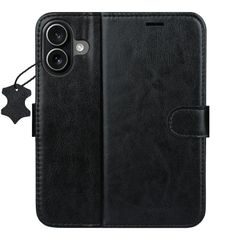 Smart Luxe leather case for iPhone 17 6,3" black