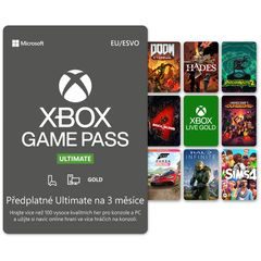 ESD XBOX - Game Pass Ultimate - předplatné na 3 měsíce