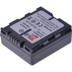 Baterie T6 power Panasonic VW-VBD070, CGA-DU07, CGR-DU07, Hitachi DZ-BP07S, 800mAh, šedá