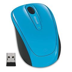 Microsoft Wireless Mobile Mouse 3500, azurově modrá