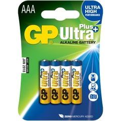 Alkalická baterie GP Ultra Plus 4x AAA