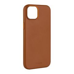 FIXED MagLeather kožený kryt iPhone 14, hnědý