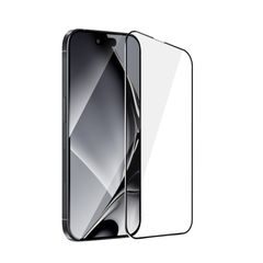 Tvrzené sklo s kovovým rámečkem iPhone 15 Pro Max 6,7"