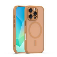 Mag Matt case for iPhone 16 Pro 6,3" brown