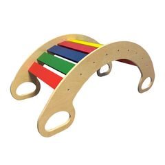Dvěděti Montessori duhová houpačka velká
