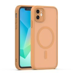 Mag Matt case for iPhone 11 brown
