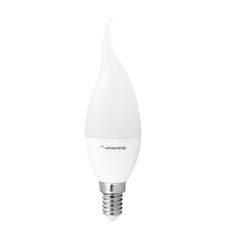 WE LED žárovka SMD2835 C37L E14 3W teplá bílá