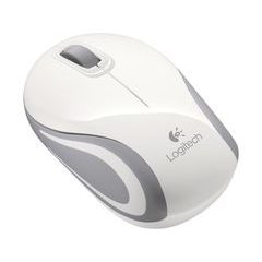 myš Logitech Wireless Mini Mouse M187 bílá