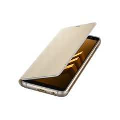 Samsung Flipové neonové pouzdro pro A8 2018 Gold