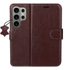 Smart Luxe leather case for Samsung Galaxy S26 Ultra brown