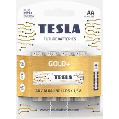 TESLA - baterie AA GOLD+, 4 ks, LR06