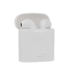 Sluchátka Earphones Bluetooth (TWS i7S) s Handsfree White